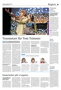Zürichsee-Zeitung vom 19.10.2015