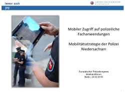 Marco Trumtrar - Europäischen Polizeikongress
