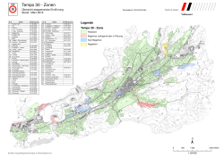 Tempo 30 - Zonen - Stadt St.Gallen