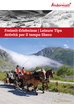 Freizeit-Erlebnisse | Leisure Tips Attività per il tempo libero