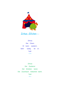Zirkus - Konradschule