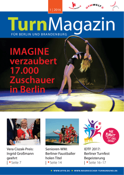 IMAGINE verzaubert 17.000 Zuschauer in Berlin