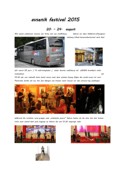 avsenik festival 2015