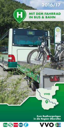 Broschüre Mit dem Fahrrad in Bus & Bahn