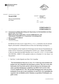Umsatzsteuerrechtliche Beurteilung und Abgrenzung von