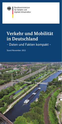 Verkehr und Mobilität in Deutschland