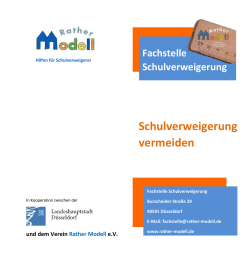 Schulverweigerung vermeiden