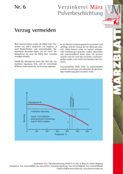 Nr. 6 Verzug vermeiden - Verzinkerei M&auml;rz Pulverbeschichtung