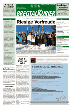 Riesige Vorfreude