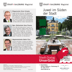 Hellbrunn GR&Uuml;NE STADT 2015