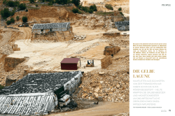 DIE GELbE LaGuNE - Der Solnhofener Naturstein – Das Original
