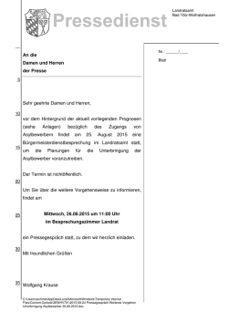 2408_PRGespräch weiteres Vorgehen Unterbringung Asylbewerber