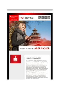 hallo zusammen! - Stadtsparkasse M&uuml;nchen