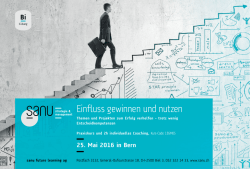 Einfluss gewinnen und nutzen