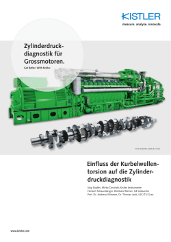 Einfluss der Kurbelwellen- torsion auf die Zylinder
