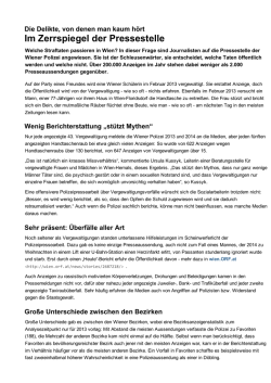 Die Delikte, von denen man kaum hört