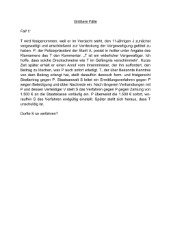 Größere Fälle