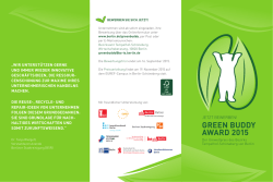 green buddy award 2015 - Euref