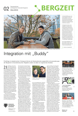Integration mit &bdquo;Buddy&ldquo;
