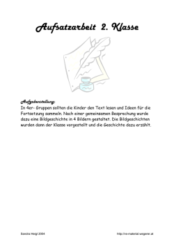 Eine Schneeflocke erz&auml;hlt