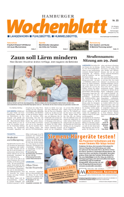 langenhorn - Hamburger Wochenblatt
