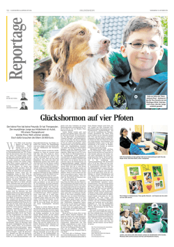 Gl&uuml;ckshormon auf vier Pfoten