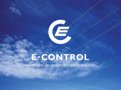 Rechtsvorschriften Smart Metering - E