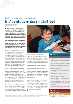 In Abenteuern durch die Bibel