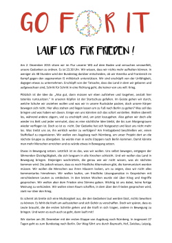 Go for it - Soziales Netzwerk B&uuml;rgergemeinschaft gegen Sozialabbau