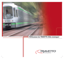 Willkommen bei TRAVETTO. Bitte einsteigen!