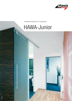 HAWA-Junior - Glas Reinhard AG