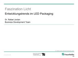 Entwicklungstrends im LED Packaging