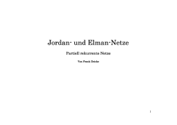 Jordan- und Elman und Elman und Elman