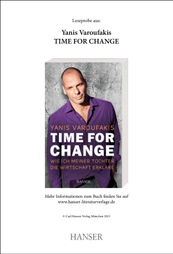 TIME FOR CHANGE - Carl Hanser Verlag