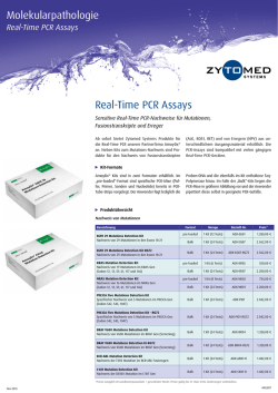 Real-Time PCR Assays