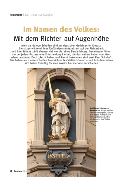 Im Namen des Volkes - Schoeffen-nds