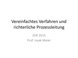 Vereinfachtes Verfahren