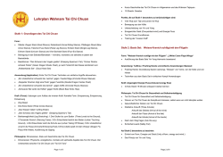 Lehrplan Deutsch als PDF - Wahnam Tai Chi Chuan & Qigong