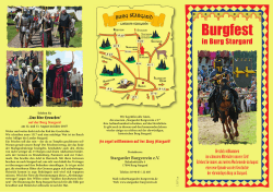 Burgfest - Burghotel Stargard