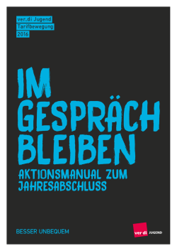 Manual zur Jahresendaktion
