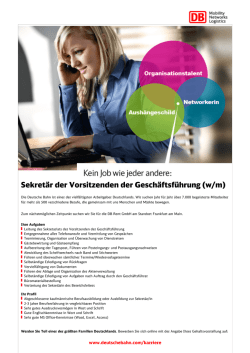 Sekretär der Vorsitzenden der GF