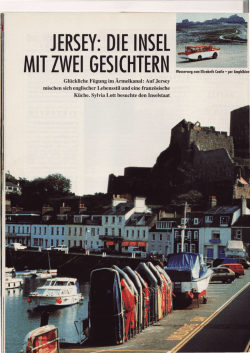 jersey: die insel mitzwei gesichtern