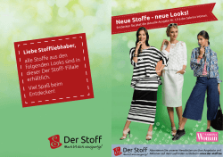 - Der Stoff