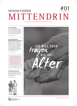 Hensoltsh&ouml;he Mittendrin Ausgabe