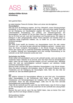 Hausaufgaben - adalbert-stifter