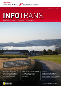 Infotrans 22 zum Nachlesen
