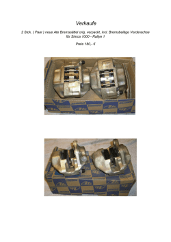 Verkaufe - SIMCA-Heckmotor-IG