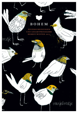 Herbst 2015 - BOHEM Verlag