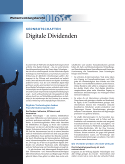 Digitale Dividenden