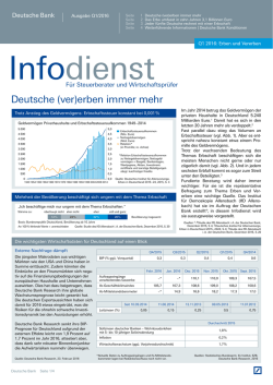 Infodienst Q1/2016: Erben und Vererben (PDF, 322